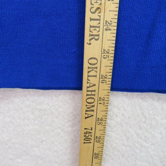 Leo‎ Nicole Sweater Womens Size 1X Blue Tank Top Ribbed Knit Sleeveless New - Picture 9 of 9